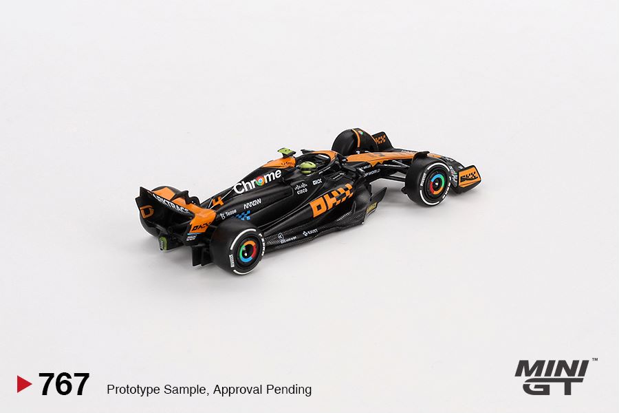 [ETA:  Dec 2024 ] Mini GT 1/64 McLaren MCL60 #4  Lando Norris  2023 F1  
2023 Japanese GP 2nd Place