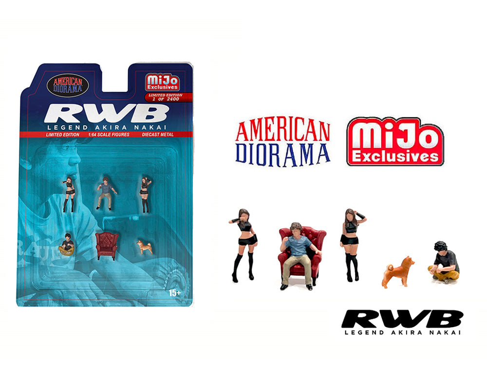 American Diorama 1/64 RWB Legend Akira Nakai – Mijo Exclusives