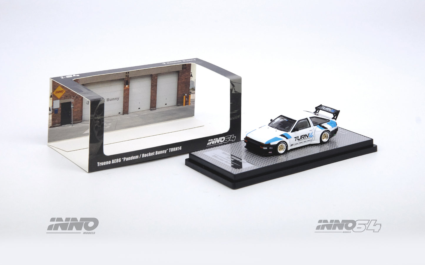 Inno64 1/64 TOYOTA AE86 Levin "INAZUMA WORX" PANDEM / ROCKET BUNNY