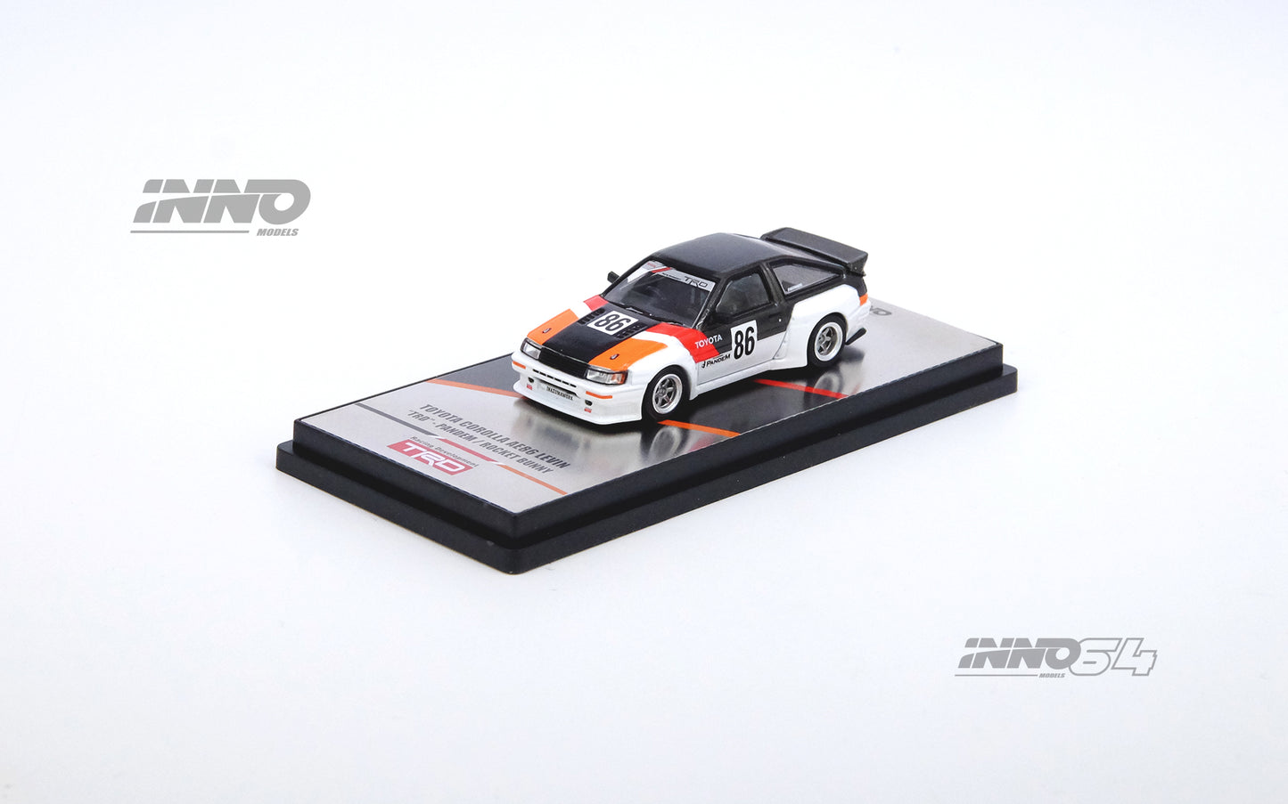 Inno64 1/64 TOYOTA AE86 Levin "INAZUMA WORX" PANDEM / ROCKET BUNNY