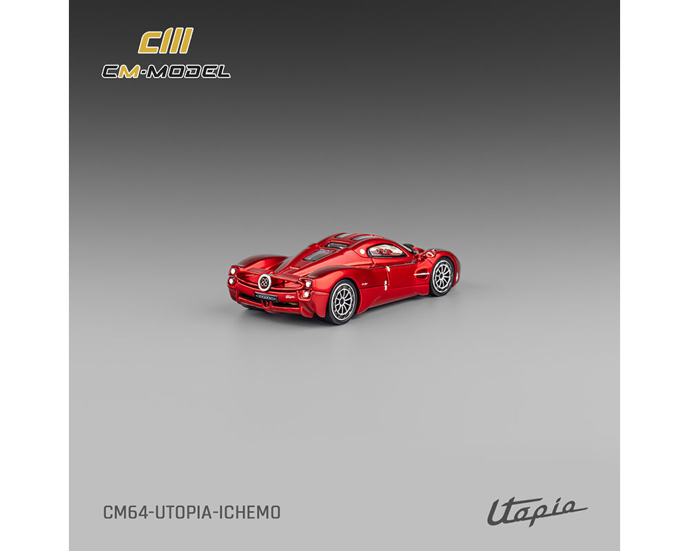 CM Model 1/64 Pagani Utopia Pearl Red