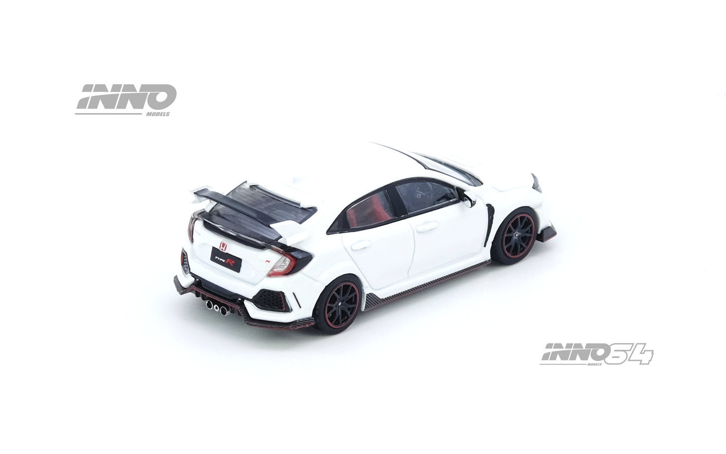 Inno64 1/64 HONDA CIVIC TYPR-R (FK8) White
