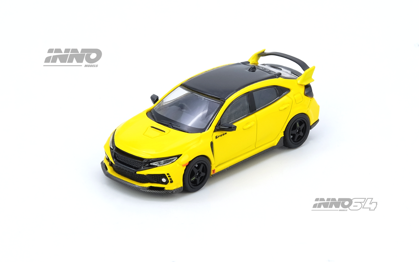 Inno64 1/64 HONDA CIVIC TYPE-R (FK8) Yellow