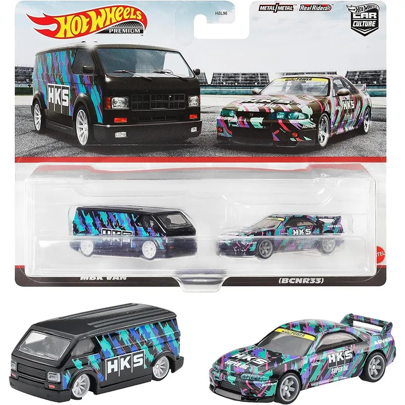 Hot Wheels 1/64 Premium Car Culture 2-Pack