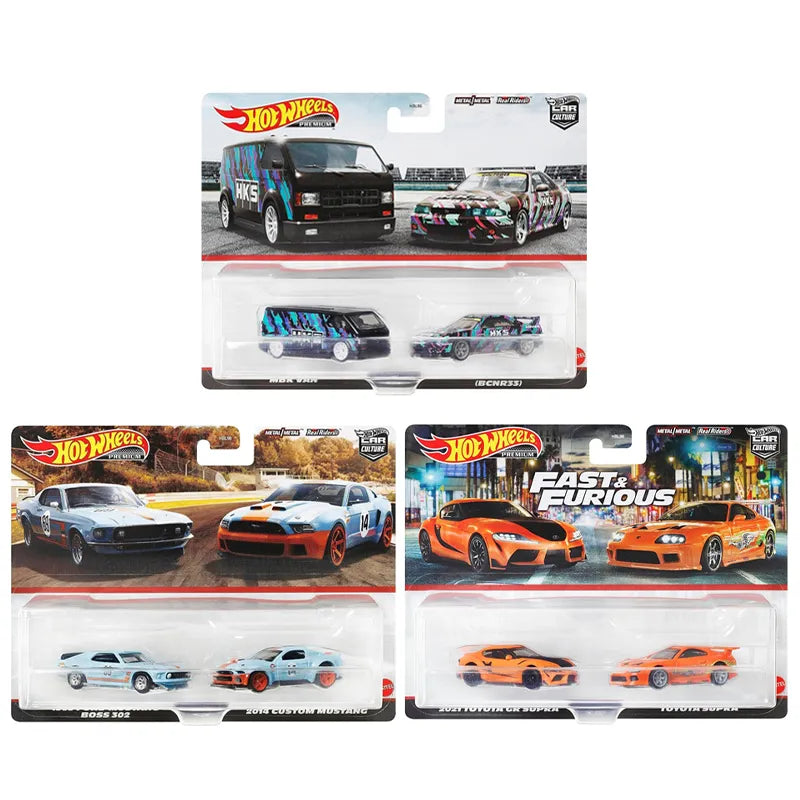Hot Wheels 1/64 Premium Car Culture 2-Pack