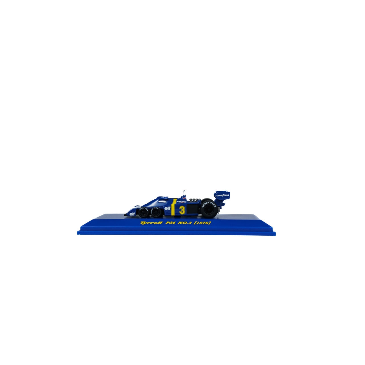 Kyosho 1/64 Tyrrell P34 No.3 1976 Diecast Car Model With Book