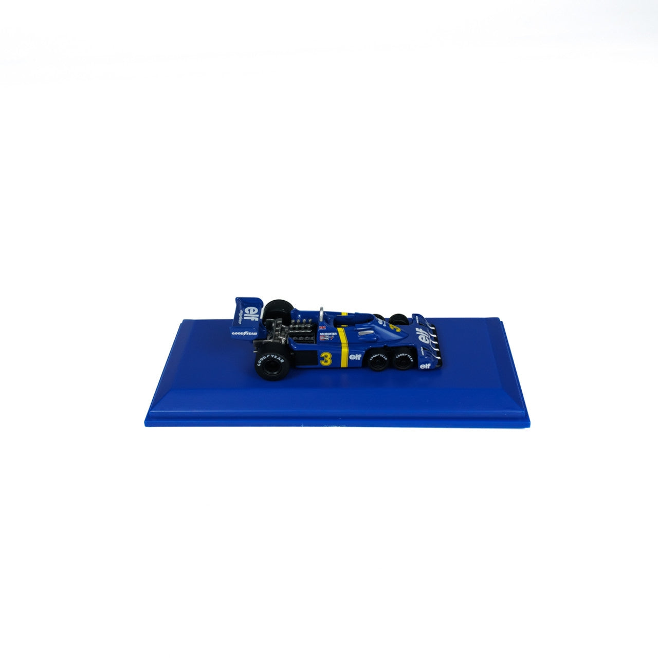 Kyosho 1/64 Tyrrell P34 No.3 1976 Diecast Car Model With Book
