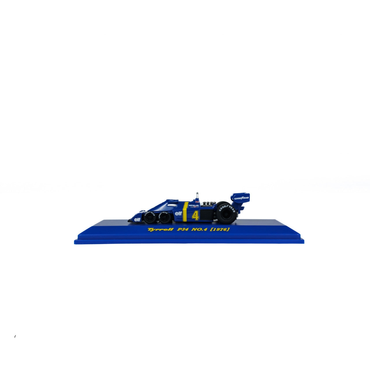 Kyosho 1/64 Tyrrell P34 No.4 1976 Diecast Car Model With Book