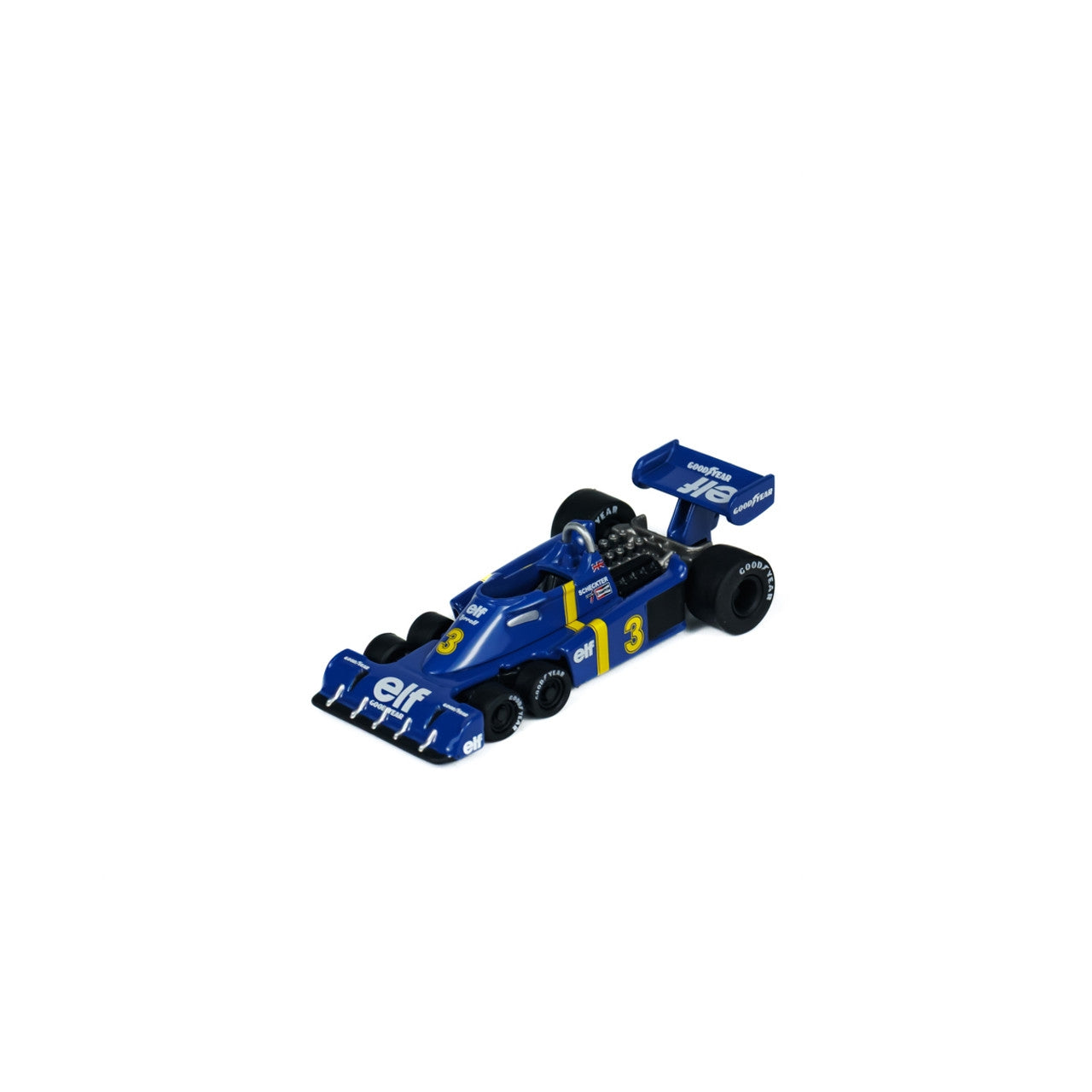 Kyosho 1/64 Tyrrell P34 No.3 1976 Diecast Car Model With Book