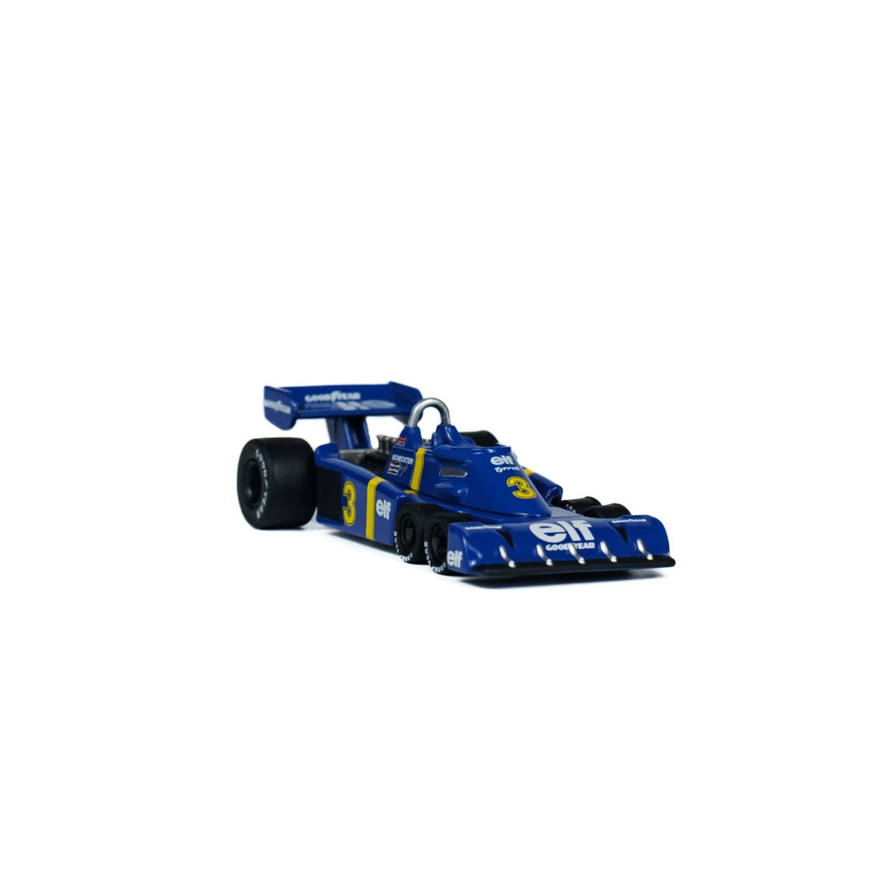 Kyosho 1/64 Tyrrell P34 No.3 1976 Diecast Car Model With Book