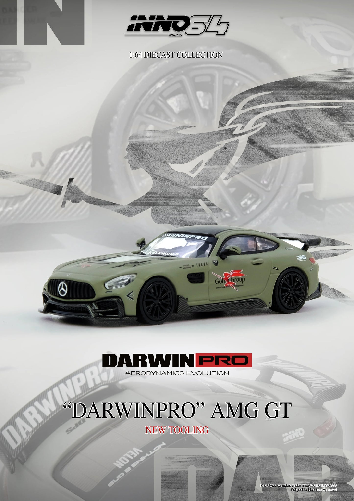 Inno64 1/64 DARWIN PRO AMG GT