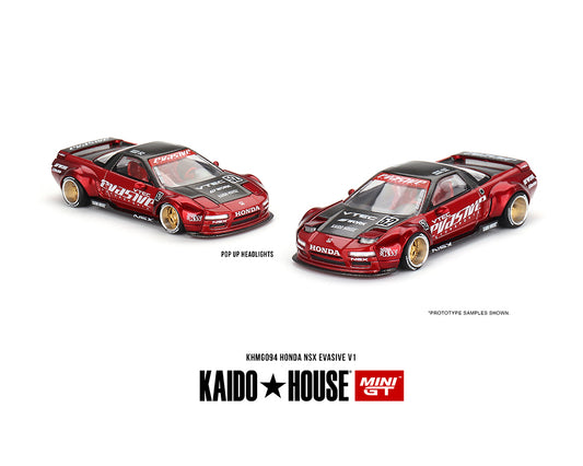 Kaido★House x Mini GT 1/64 Honda NSX Evasive V1