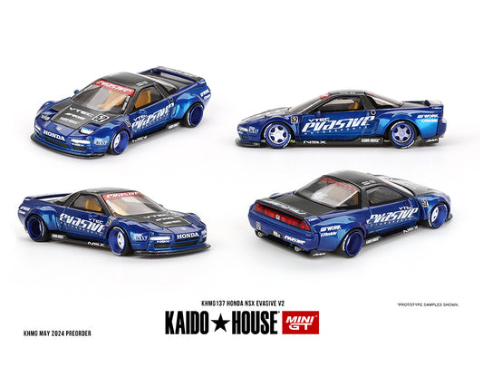 [ETA:  Mar 2025 ] Kaido★House x Mini GT 1/64 Honda NSX Evasive V2