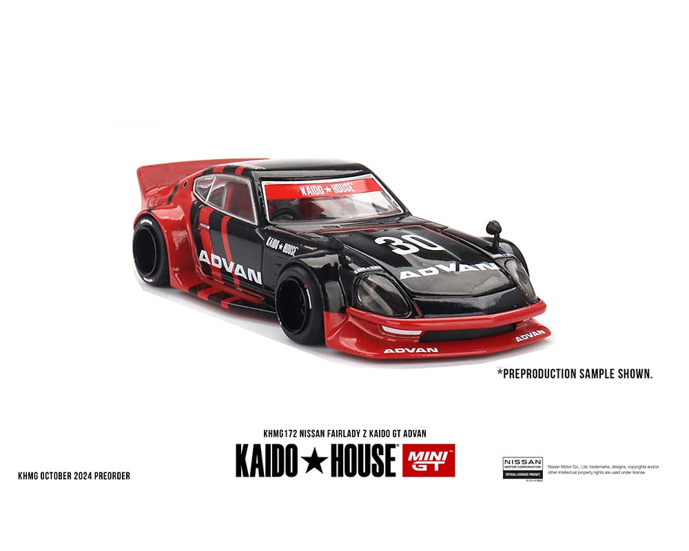 Kaido★House x Mini GT 1/64 Nissan Fairlady Z Kaido GT ADVAN