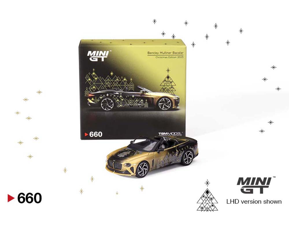 Mini GT 1/64 Bentley Mulliner Bacalar 2023 Christmas Limited Edition