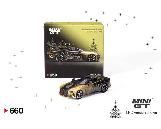Mini GT 1/64 Bentley Mulliner Bacalar 2023 Christmas Limited Edition