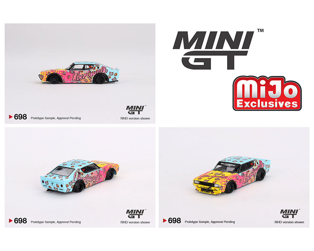 Mini GT 1/64 Nissan Skyline Kenmeri Liberty Walk LBWK KUMA ****in clamshell blisters***