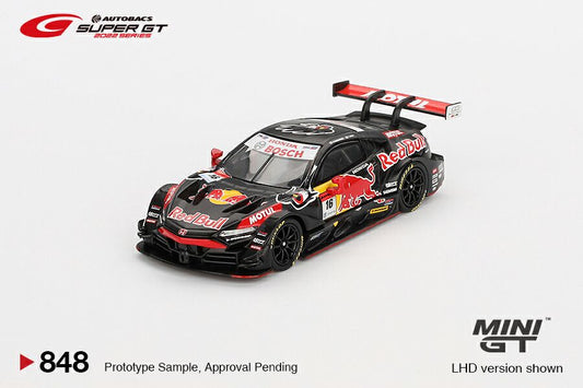 Mini GT 1/64 Honda NSX-GT "Type S" GT500 #16 "Red Bull MOTUL MUGEN NSX-GT" TEAM Red Bull MUGEN 2022 SUPER GT SERIES