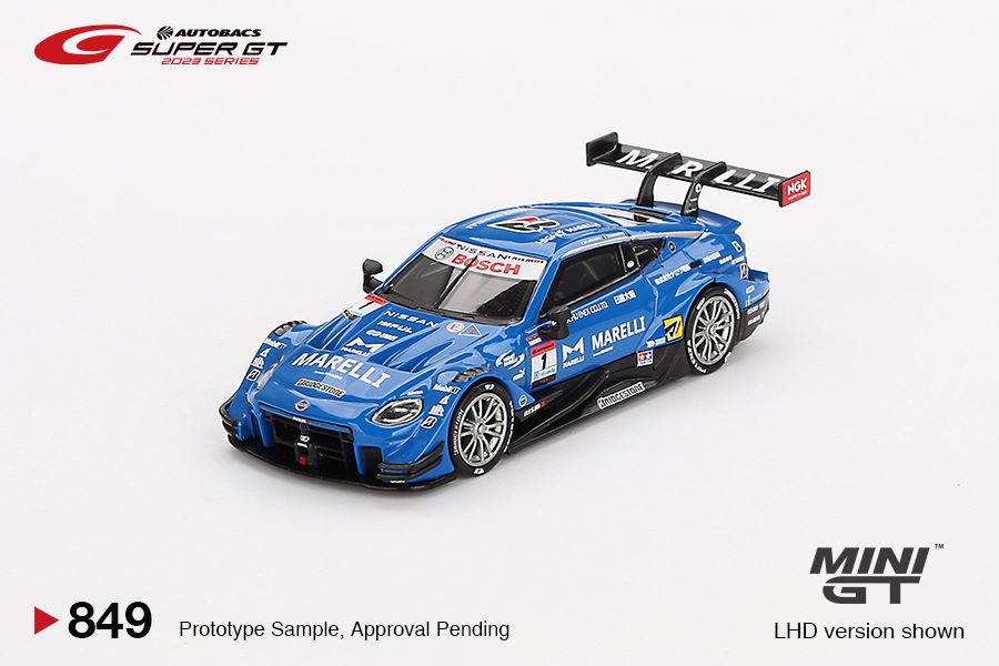 Mini GT 1/64 Nissan Z GT500 #1 "MARELLI IMPUL Z" TEAM IMPUL 2023 SUPER GT SERIES