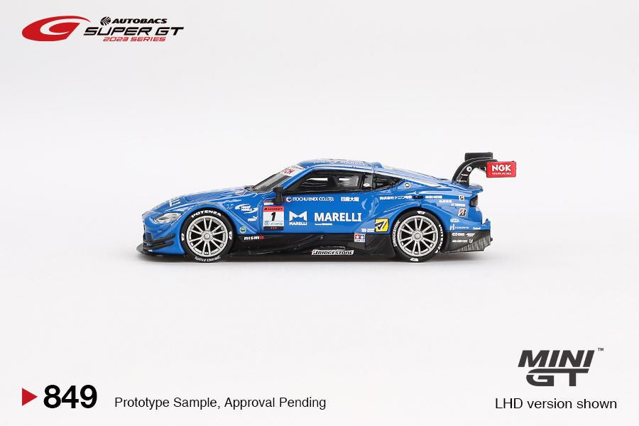 Mini GT 1/64 Nissan Z GT500 #1 "MARELLI IMPUL Z" TEAM IMPUL 2023 SUPER GT SERIES
