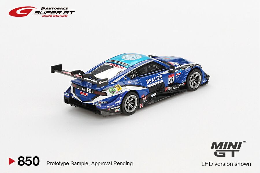 Mini GT 1/64 Nissan Z GT500 #24 "REALIZE CORPORTATION ADVAN Z"  KONDO RACING 2023 SUPER GT SERIES