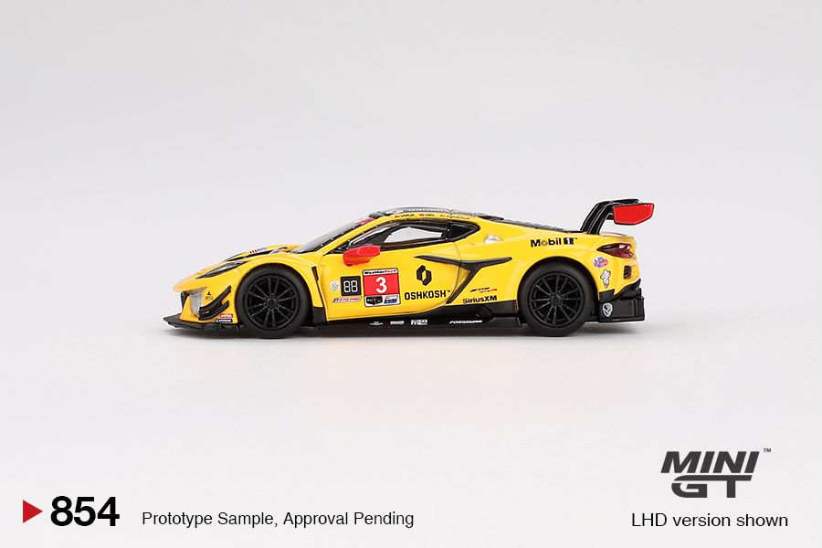 Mini GT 1/64 Chevrolet Corvette Z06 GT3.R  #3 Corvette Racing by Pratt Miller Motorsports  2024 IMSA Daytona 24 Hrs