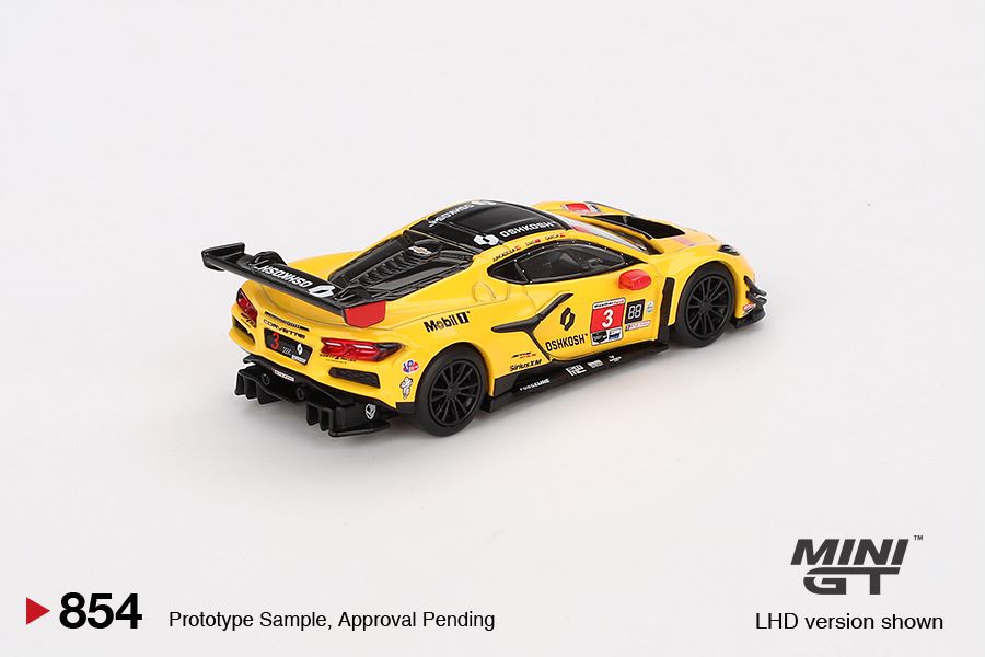 Mini GT 1/64 Chevrolet Corvette Z06 GT3.R  #3 Corvette Racing by Pratt Miller Motorsports  2024 IMSA Daytona 24 Hrs