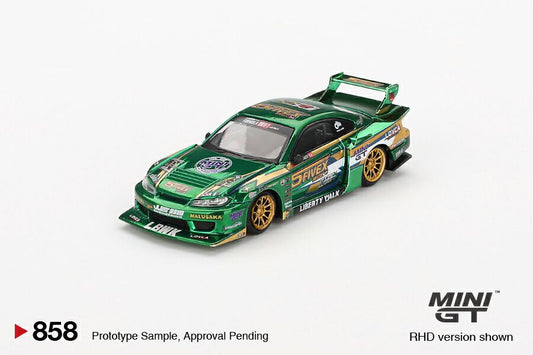 Mini GT 1/64 Nissan LB-Super Silhouette S15 SILVIA LBWK 2024 Fausto Racing