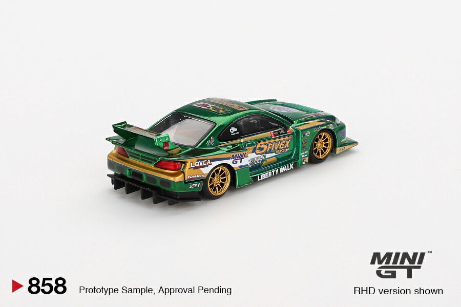 Mini GT 1/64 Nissan LB-Super Silhouette S15 SILVIA LBWK 2024 Fausto Racing