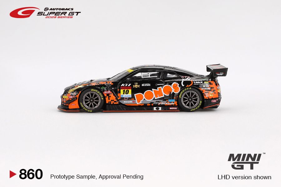 Mini GT 1/64 Nissan GT-R NISMO GT3 #10 PONOS GAINER GT-R GAINER