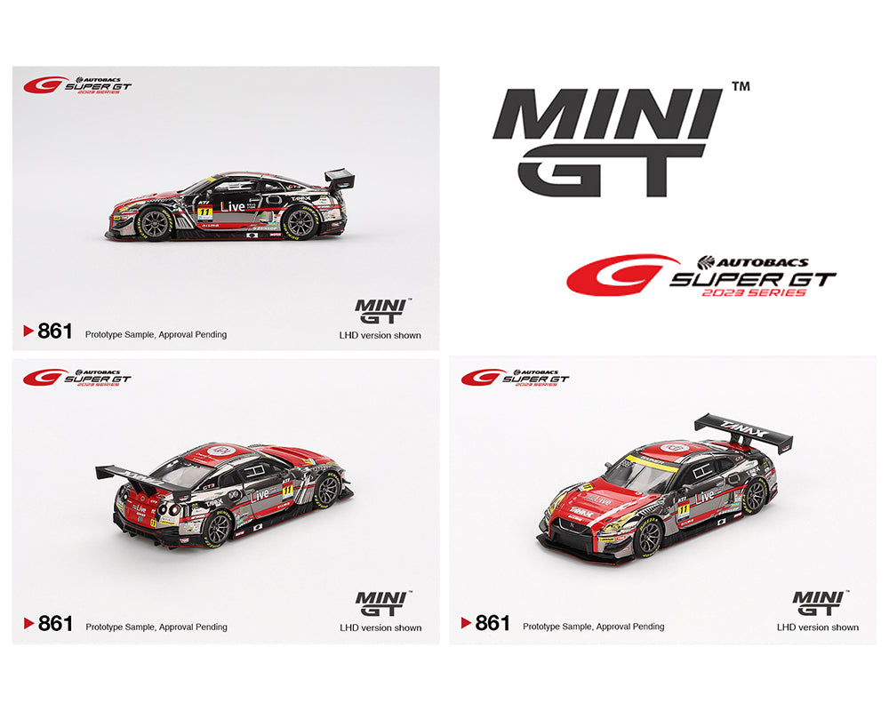 Mini GT 1/64 Nissan GT-R NISMO GT3#11 GAINER TANAX GT-R GAINER MGT00861-BL