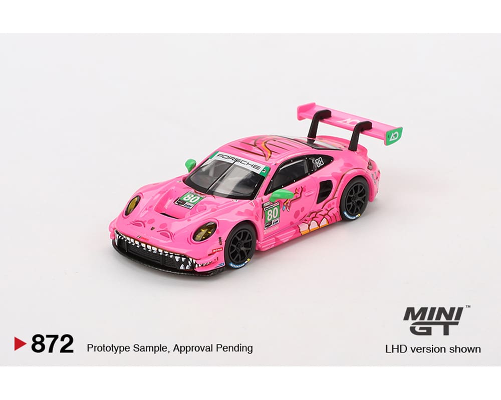 Mini GT 1/64 Porsche 911 GT3 R #80 AO Racing - 2023 IMSA VIRginia Roxy