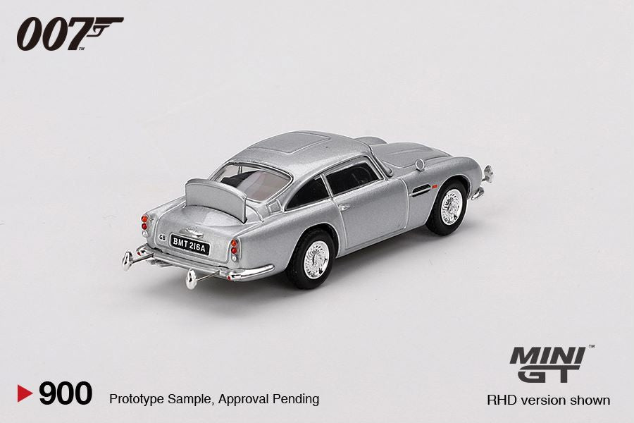 Mini GT 1/64 Aston Martin DB5 “Goldfinger” (English Blister Packaging China Edition)
