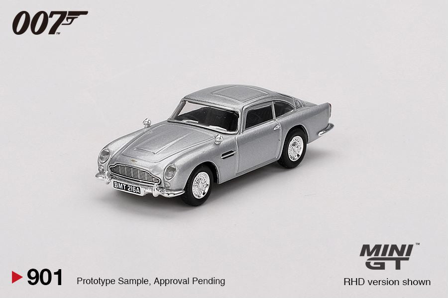 Mini GT 1/64 Aston Martin DB5 “Thunderball” (English Blister Packaging China Edition)