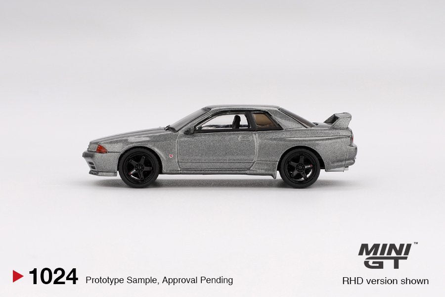 Mini GT 1/64 Nissan Skyline GT-R (NISMO BNR32 CRS Version)
Dark Metal Gray