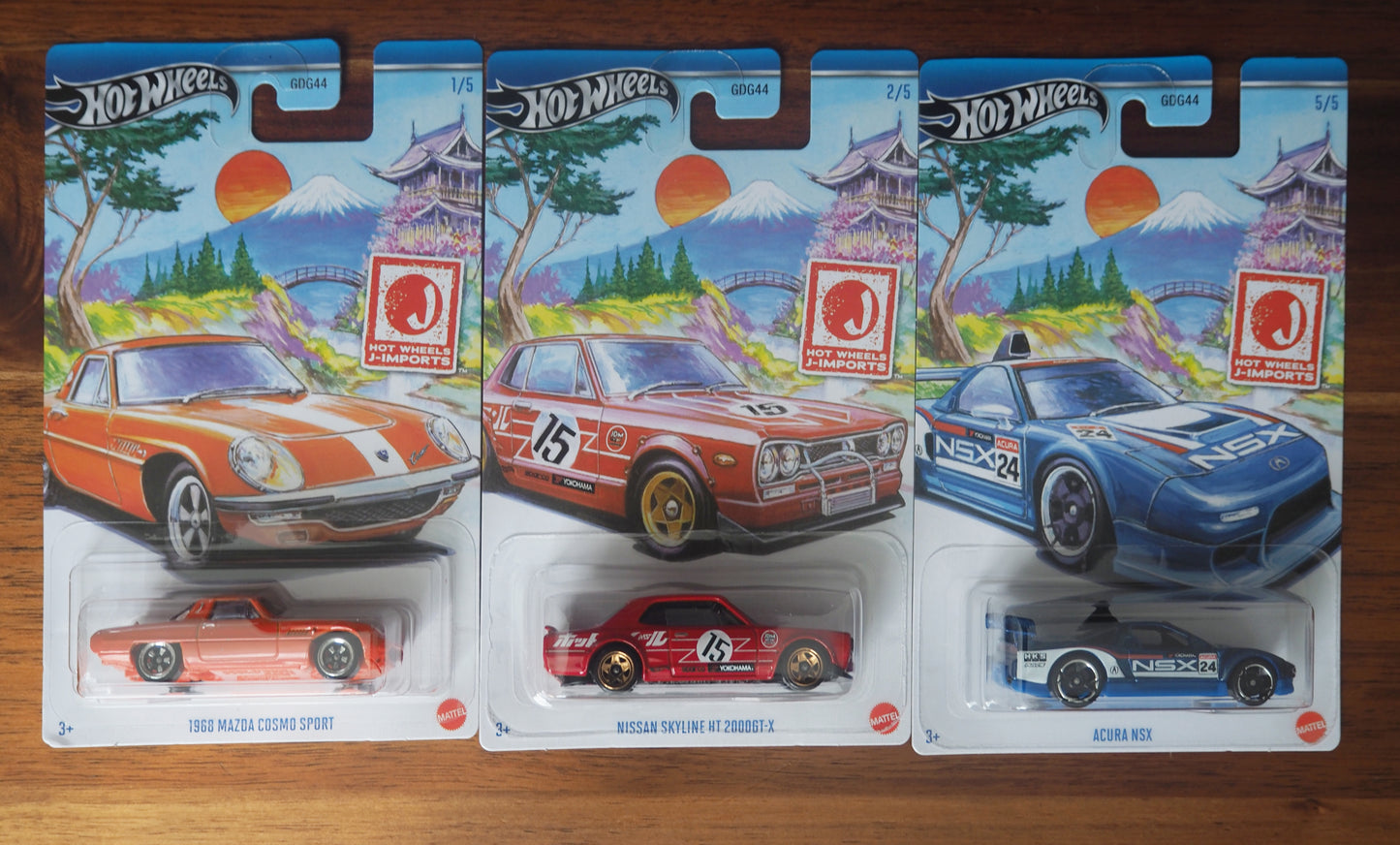 Hot Wheels 1/64 PRO AUTOMOTIVE J-IMPORTS