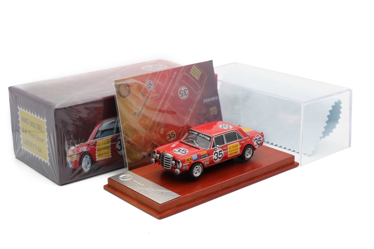 Liberty64 1/64 300 SEL 6.8 AMG Redpig