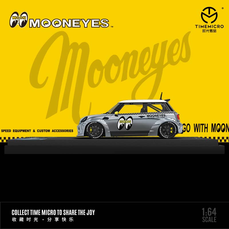 Time Micro 1/64 Mini Cooper(R56) Mooneyes Livery