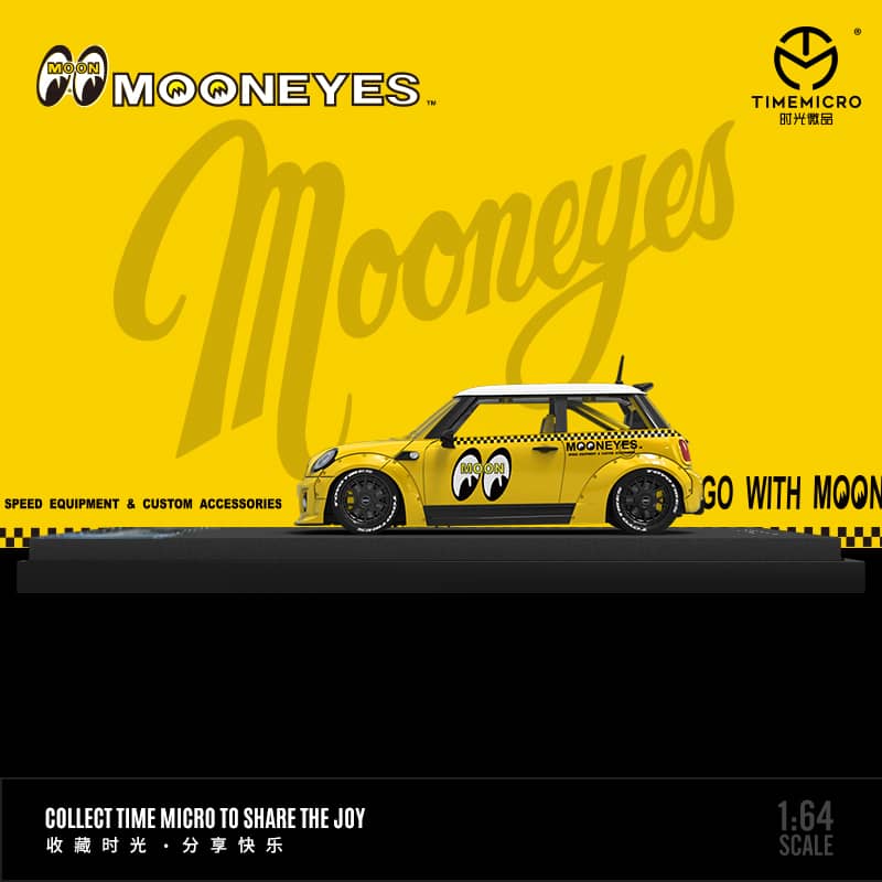 Time Micro 1/64 Mini Cooper(R56) Mooneyes Livery