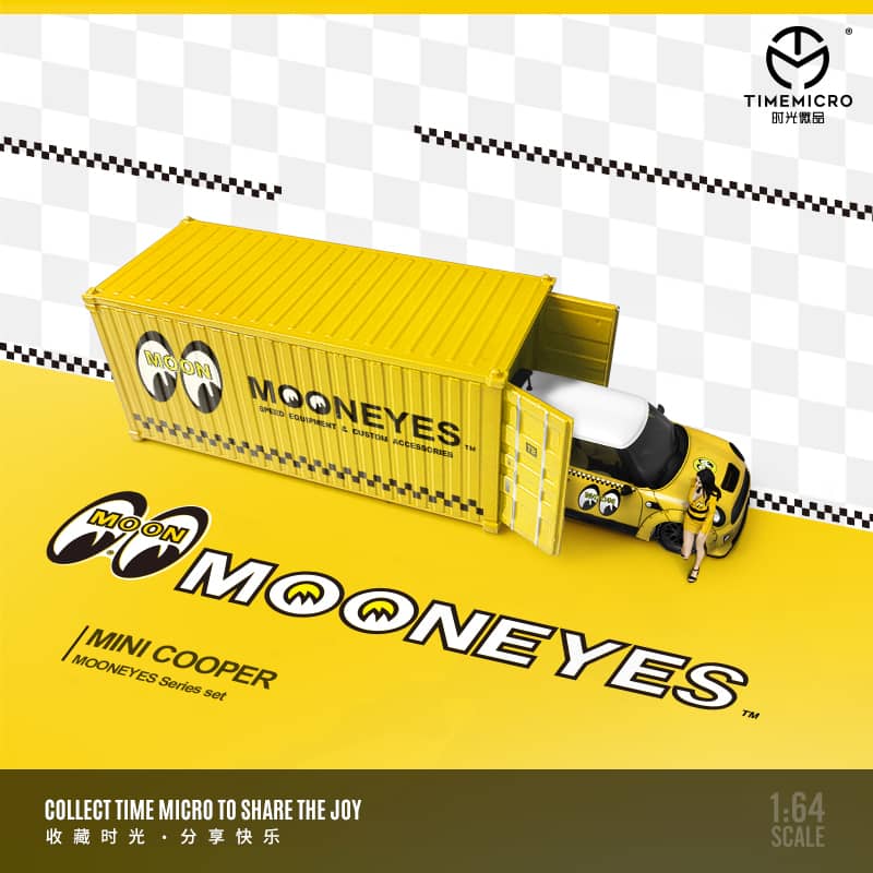 Time Micro 1/64 Mini Cooper(R56) Mooneyes Livery