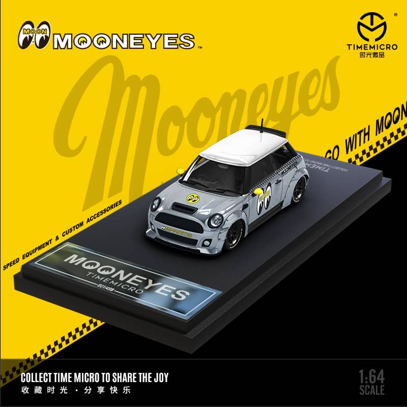 Time Micro 1/64 Mini Cooper(R56) Mooneyes Livery