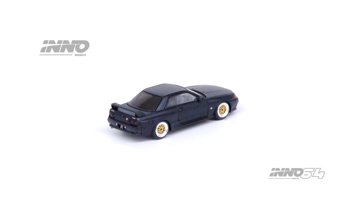 Inno64 1/64 NISSAN SKYLINE GT-R (R32) Matt Black The Diecast Company Special Edition
Limited Quantity Production