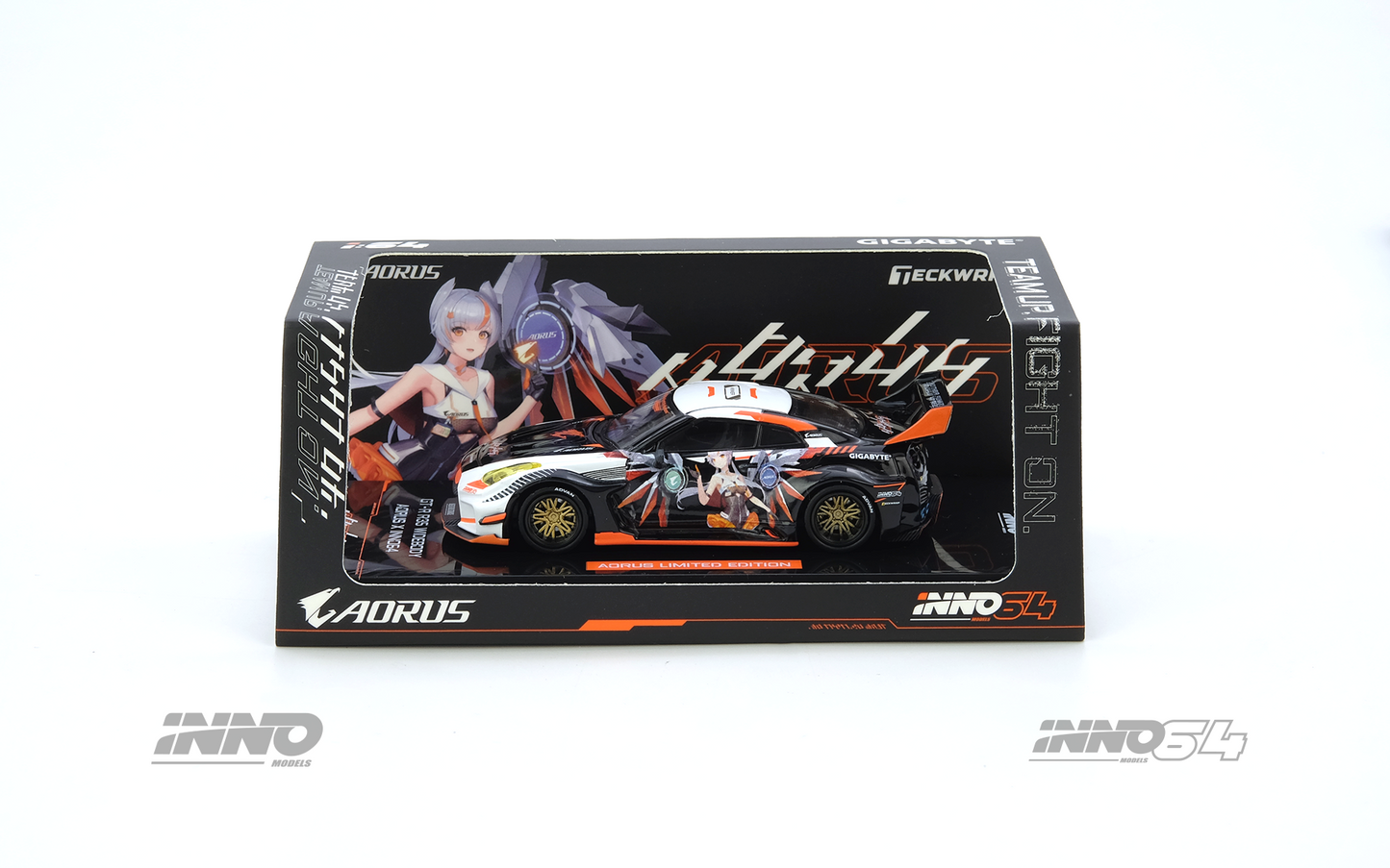 Inno64 1/64 GT-R R35 WIDEBODY AORUS X INNO64 Limited Edition