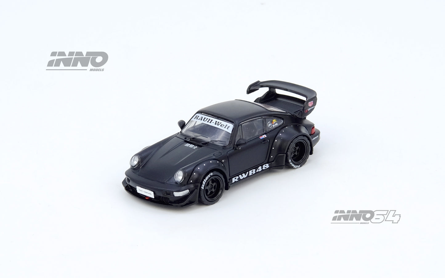 Inno64 1/64 RWB 964 Black Matt