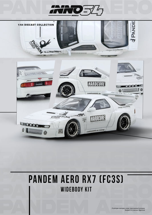 Inno64 1/64 MAZDA RX7 (FC3S) "PANDEM AERO" Widebody Kit