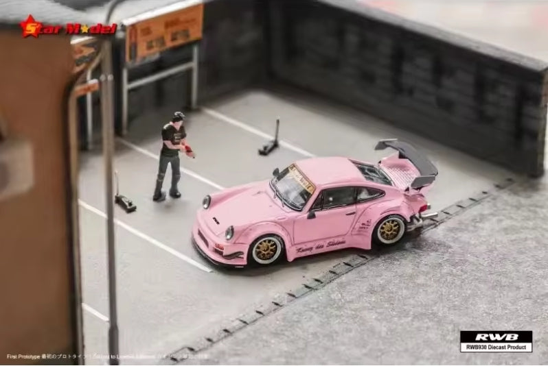 Star Model 1/64 Rauh-Welt RWB930 GT SoCro Pink /Chrome Sakura