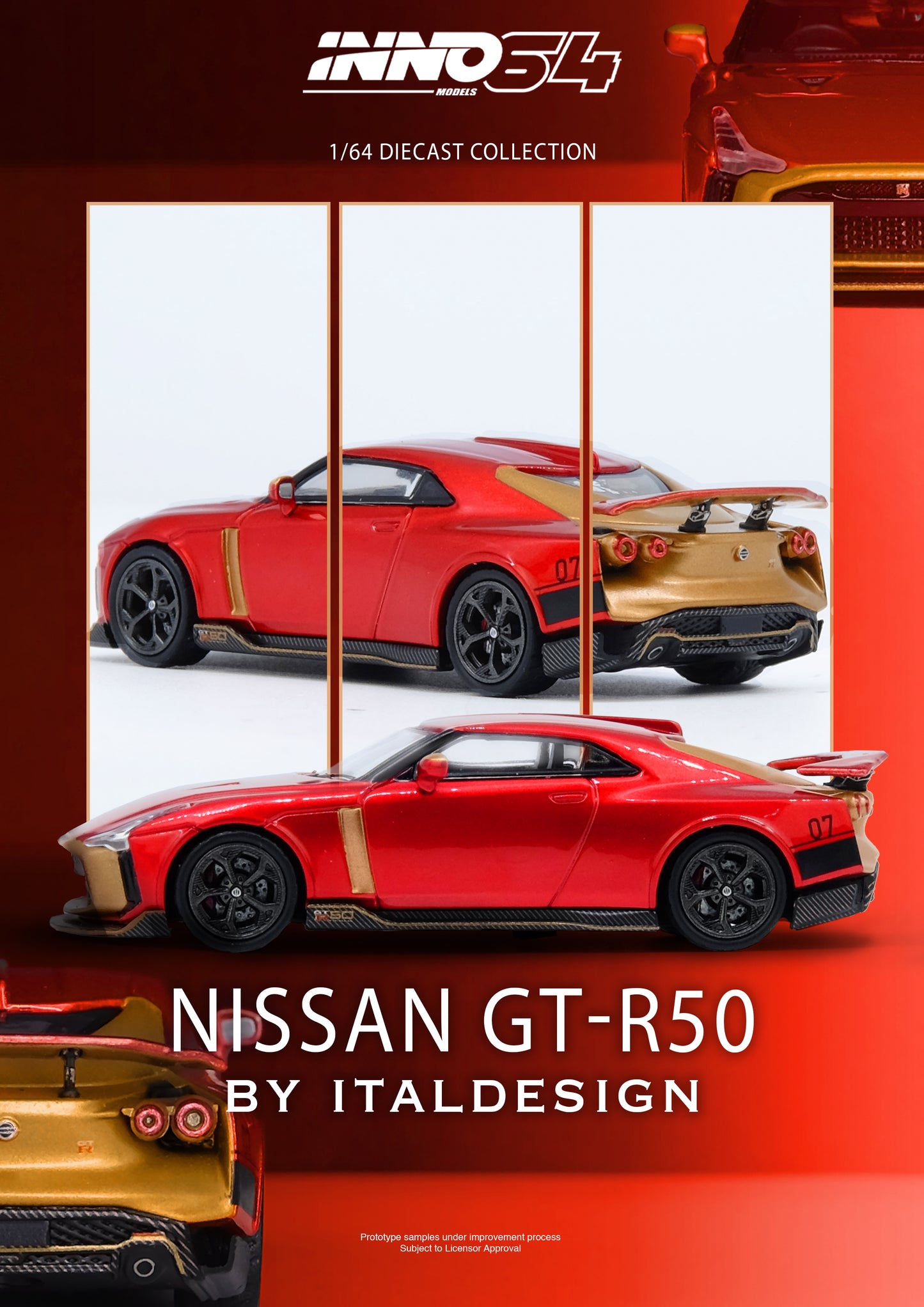 Inno64 1/64 R50 GT-R By Italdesign