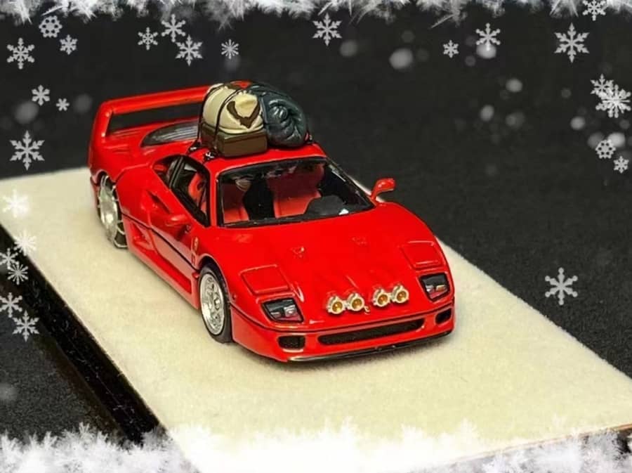 PGM 1/64 F40 LM Red "Snow Drifter"