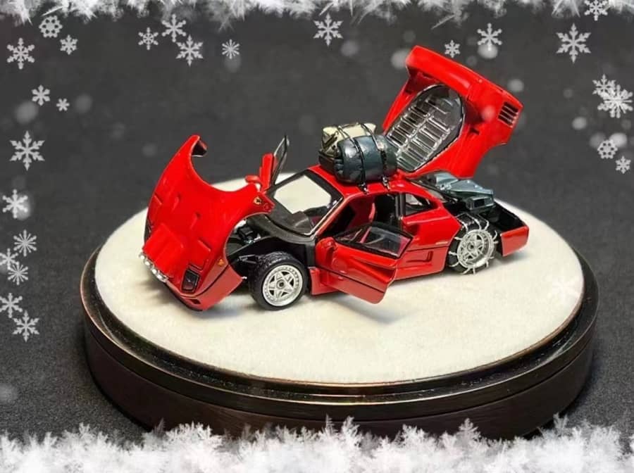 PGM 1/64 F40 LM Red "Snow Drifter"