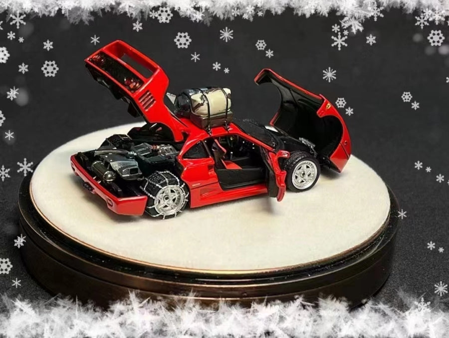 PGM 1/64 F40 LM Red "Snow Drifter"